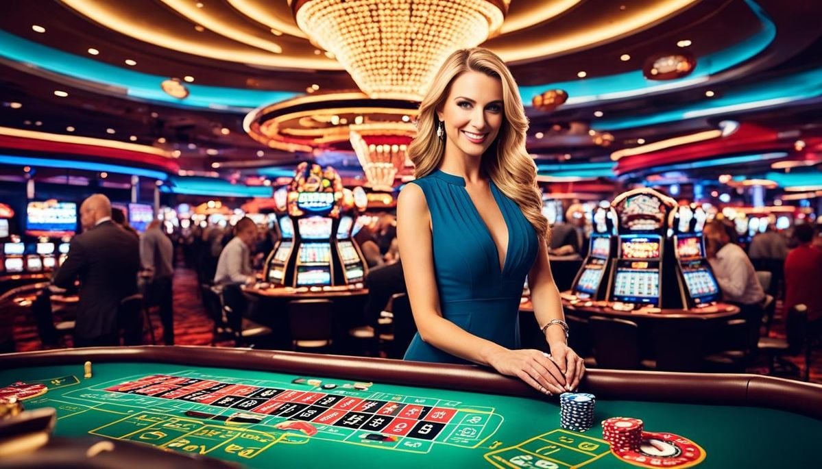 Tampilan fitur dan gameplay permainan slot grandtoto
